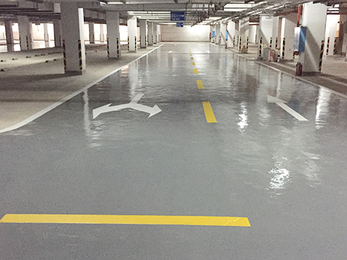 地下車庫(kù)環(huán)氧地坪5