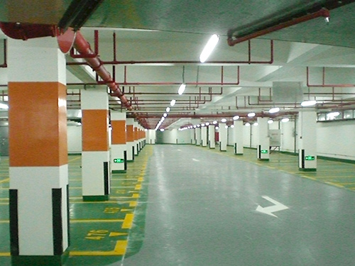 地下車庫(kù)環(huán)氧砂漿厚膜地坪